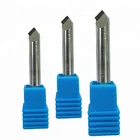 Hot sale Stone CNC PCD engraving cutting tools Diamond V type Engraving bit for cnc machines carving