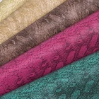 Cheap Grey Leather Upholstery Material Soft Suede Goat Vegan Artificial Synthetic Vintage Pvc Pu Leather For Clothing