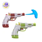 cool cartoon colorful gun shape kids lights water gun toy for kids