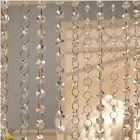 Crystal Beads Chain curtain for Chandelier Lamp Home Wedding Party Decor crystal wedding garland