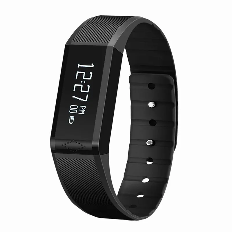 IP65 0.88" Bluetooth V4.0 Smart Watch Wristband Bracelet Sport Sleep Monitor for iphone phone android phone
