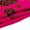 Woven harga kain polyester per meter luxurious pink velour velvet fabric for clothes