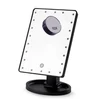 LED Desktop Cosmetic Mirror with Smart Touch Switch 22 led bulbs 10X magnifying function