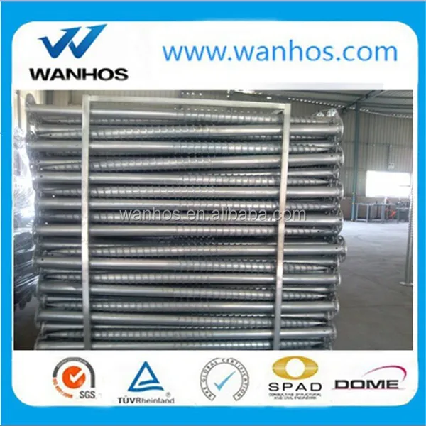 Solar ground screw pile