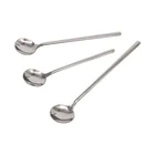 silver flatware gold flatware set coffee spoon, stainless steel ice cream spoon tea spoon
