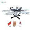 Best six color t-shirt screen printing machine
