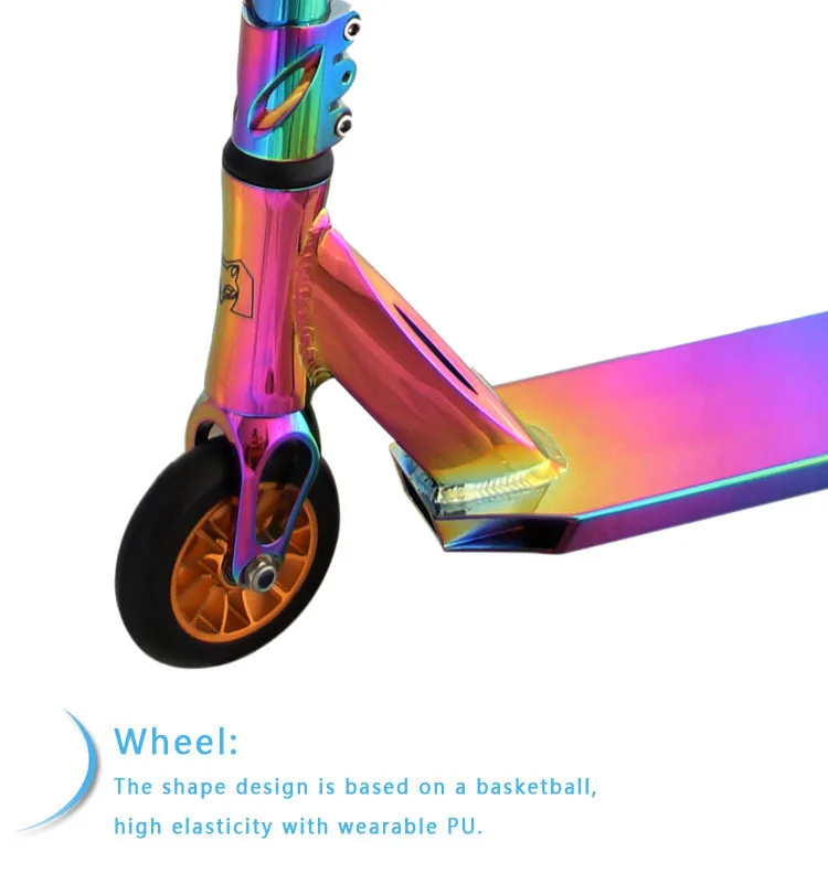 Neo chrome pro scooter rainbow adult scooters for sale freestyle HIC