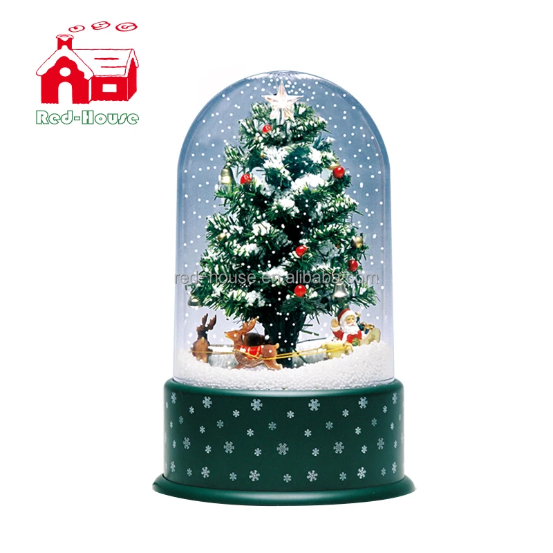 Top Star Christmas Tree Decoration With Snow Flakes Professional