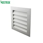Best sale hvac air conditioning louvre vent covers single fixed blades grilles