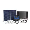 Family multipurpose Solar power system home portable solar kit tv