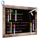 Logo Customization Chalkboard For Chalkboard 6.2-2a2 Magnetic Chalk Board Magnetic Black Board Chalkboard Set For Fridge