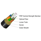 Telecommunication Use ADSS 24 Cores Single Mode Fiber HDPE jacket and FO number of tube