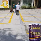 Colors flexibility traffic line paint for asphalt road