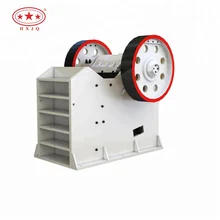 Welded fixed steel structure hard stone jaw crusher