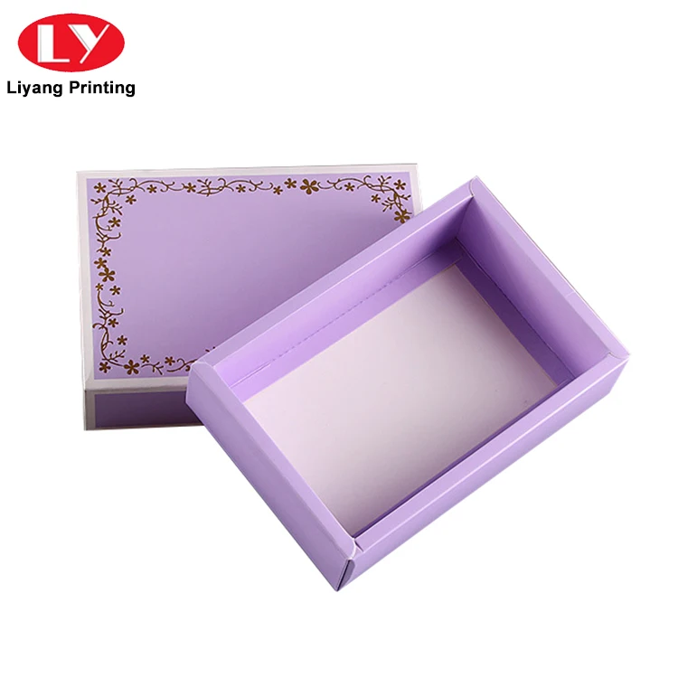 custom logo hair extension gift box wig paper packaging box with
