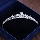 Wholesale Wedding Hair Accessories Rhinestone Bridal Pageant Princess Tiara Crown
