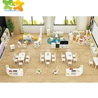 Study Factory Price Kids Study Table And Chair Set Kindergarten Children Furniture Sets