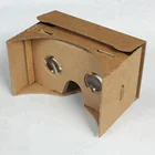 2018 Diy 3D Google VR Video 3D Virtual Reality Glasses Google Cardboard Kits, Headset 3D Paper Glasses