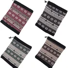 Multifunctional Purpose Outdoor Ski Unisex Winter Heated Tube Scarf Snood Colorful Neck Warmer