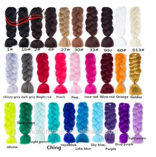 The Latest Two Tone Jumbo Ombre Braiding Hair Made Of Synthetic Fiber Crochet Jumbo Braids havana mambo twist braid