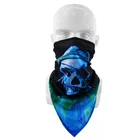 Top Sale Fashion Multifunction Skull Pattern Mask Headwear Tube Bandana Custom Triangle Towel