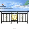 Outdoor aluminum balcony railing with price , Metal Fence Wrought Iron Fencing For Sale Wholesale
