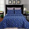 2018 Popular Latest Arrival Embroidery Floral Bedding Set 1 Quilt + 2 Pillow Case for All Season