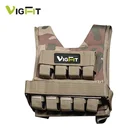 Custom Functional Training 5kg/10kg/15kg/20kg/30kg Camouflage Adjustable Weight Vest