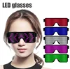 LED Glow Glasses/Party Supplies Light Glasses/Suitable for Party Concert Bar Party a Music Festival a New Year's Party Birthday