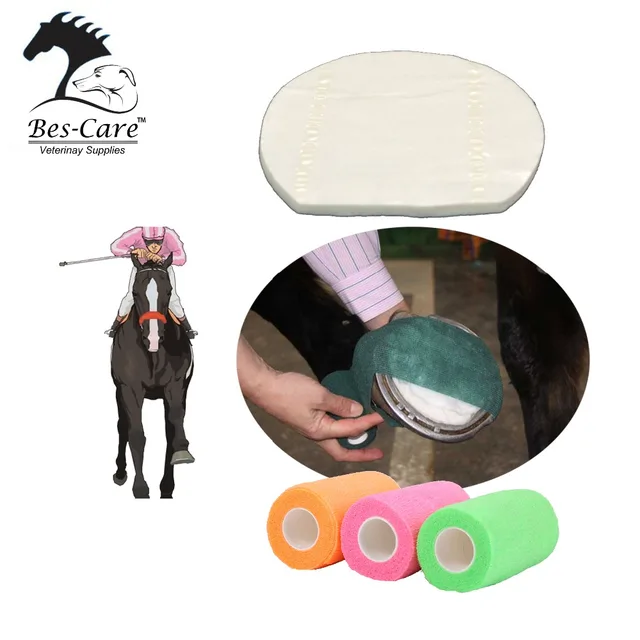 FDA Approved Horse Hoof Poultice Dressings Equestrian Hoof Pad Hoof Wrap