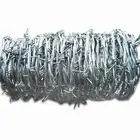 galvanized barbed wire per meter length/barbed wire roll price fence