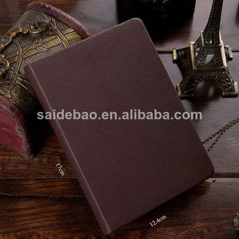 Vintage PU leather classic notebook blank diary, View PU leather notebook