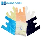 T-shirt Bags T-shirt Bags PE Color Shopping Plastic T-shirt Bags