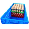 Factory hot sales foldable plastic egg crate for wholesale