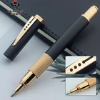 High Quality Engraving Custom Logo Luxury Rose Gold Heavy Metal Ballpoint Pen Gel Ink Roller Pen Gifts Set