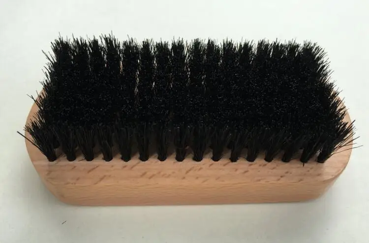 Black Boar Bristle brush, beech wood handle, male special beard brush, can engrave logo