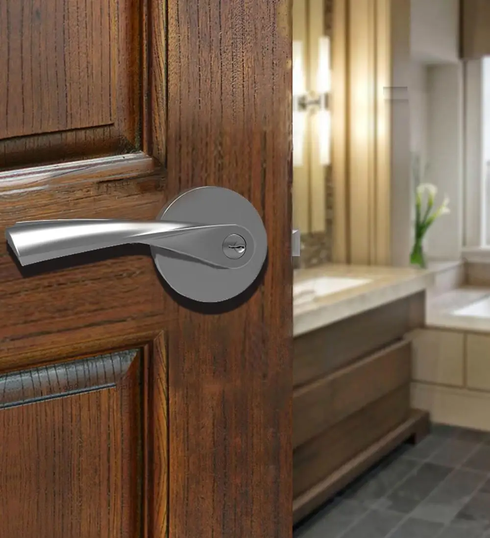 Mok Front Door Hardware And Outside Door Handle With Lock Buy