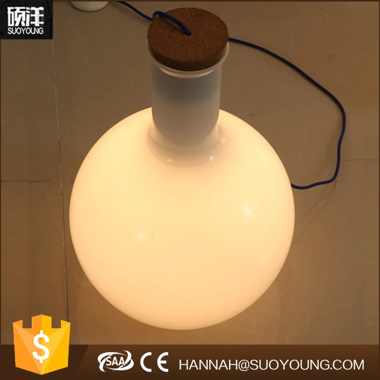 Europeam moderne simpale design warmes licht ball runde wein vase ...