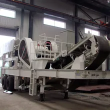 Most popular high efficiency portable type series mobile jaw crusher