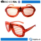 Top selling led light sunglasses fashionable novelty party led flashing sunglasses