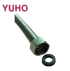 Customized High Pressure Heat Stainless Steel Flexible Corrugated Pipe for Solar Water Heater System