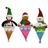 Mini Christmas Stocking Gift Bags Hanging Snowman Penguin Reindeer Christmas Decoration