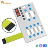 20 twenty embossed metal dome tactile push button Custom pcb membrane keypad switch with 3M adhesive