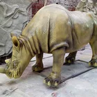 Lifelike Zoo Sculpture Artificial Animal Statues For Project