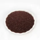 Natural color material red raw top aquarium stone 12-20 mesh garnet sand