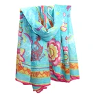 New wholesale customized polyester fashionable cheap beach pareo