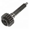 Custom steel material manual transmission counter spline gear input shaft