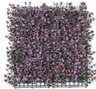 Purple money grass outdoor anti-UV vertical grass wall corrosion resistant green wall on sale