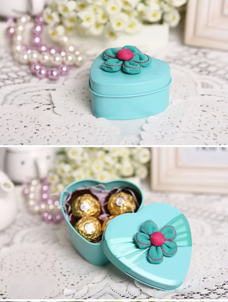 wholesale customized tiffany blue gift tin box,sugar tin box