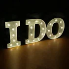 Mr Mrs 4ft Marquee Letter Lighted UP 36" Big Letters Sign Giant LOVE Letters
